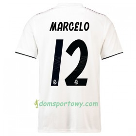 Koszulka Real Madryt Marcelo 12 Domowe Koszulki Piłkarskie 2018-2019 Krótki Rękaw